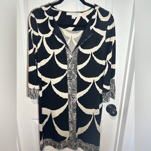 Diane Von Furstenburg Reina silk jersey dress size 8 excellent condition!